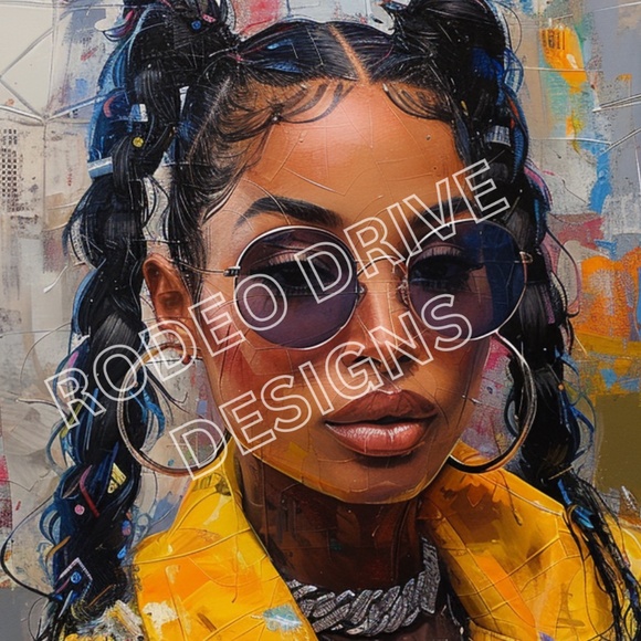 FASHION RAP CULTURE POSTER 11X17 PRINT WALL DECOR WALL ART BY DENARDAI - Picture 2 of 2